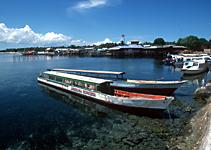 Harbour at Sorong Airport 